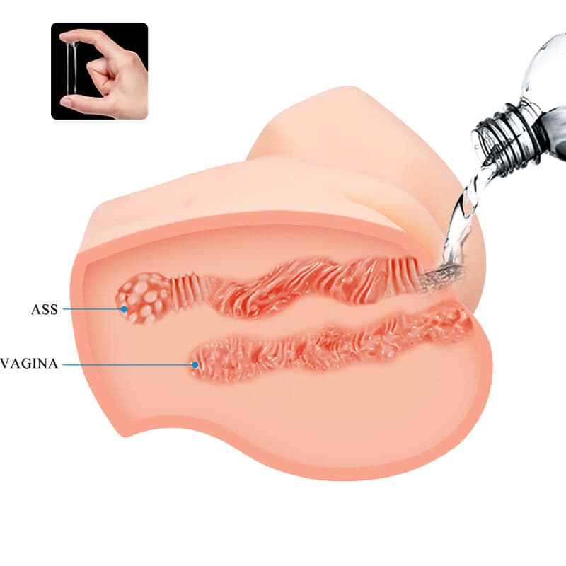 CRAZY BULL - REALISTIC VAGINA AND ANUS SAMANTHA VIBRATOR thumb 8