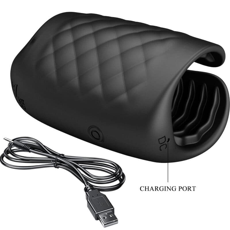 PRETTY LOVE - MANUAL MASTURBATOR FOR GLAND RECHARGEABLE VIBRATOR thumb 7