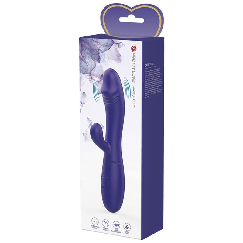 PRETTY LOVE - SNAPPY YOUTH VIBRATOR & G-SPOT STIMULATOR VIOLET thumb 8