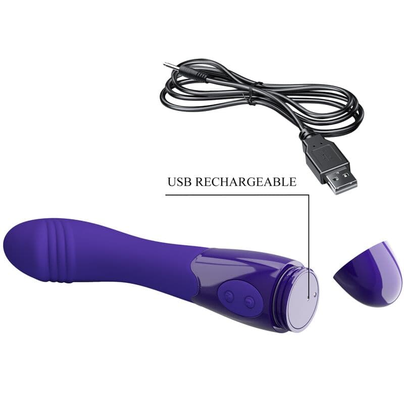 PRETTY LOVE - ELEMENTAL YOUTH VIOLET VIBRATOR DILDO thumb 6