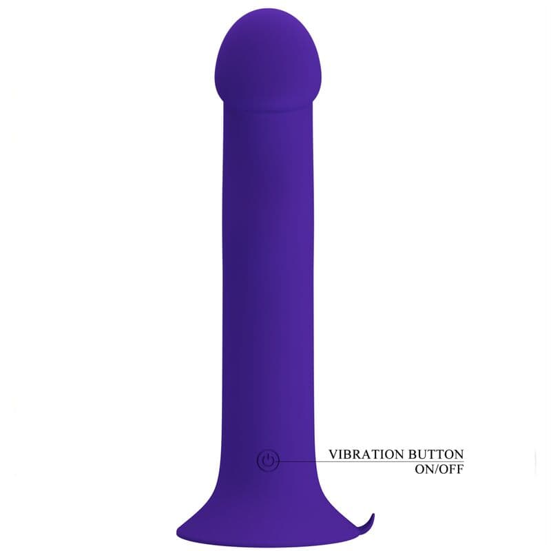 PRETTY LOVE - MURRAY YOUTH VIBRATING DILDO & RECHARGEABLE VIOLET thumb 6