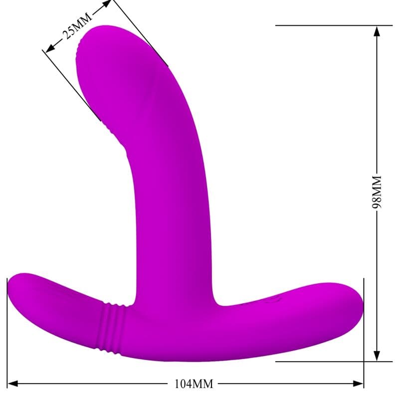 PRETTY LOVE - GERI CLITORIS MASSAGER PINK REMOTE CONTROL thumb 7