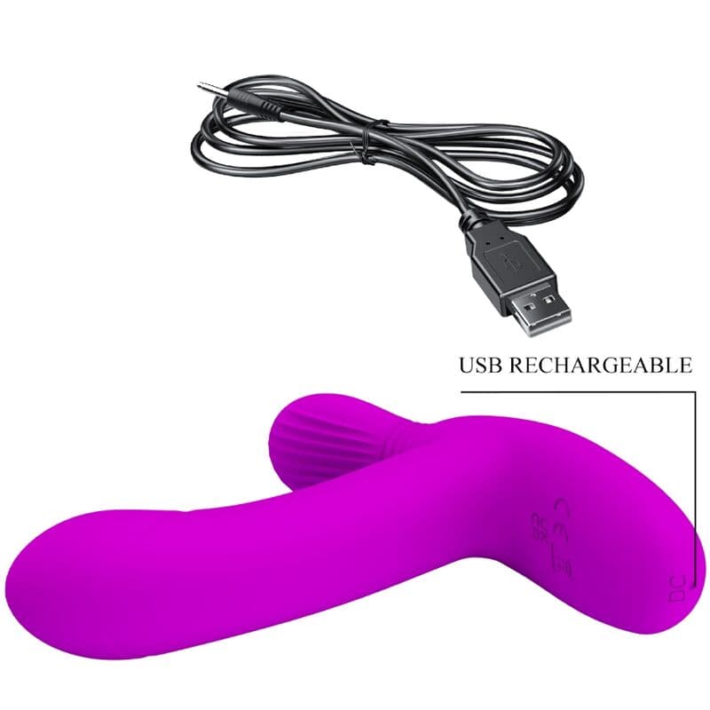 PRETTY LOVE - GERI CLITORIS MASSAGER PINK REMOTE CONTROL thumb 8