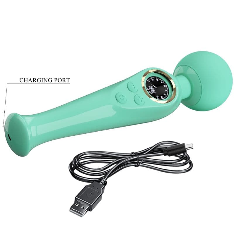 PRETTY LOVE - SKYLER GREEN WAND VIBRATOR thumb 6