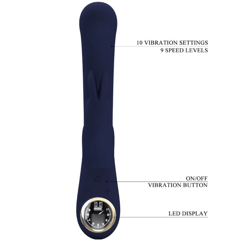 PRETTY LOVE - LAMAR RABBIT VIBRATOR & BLUE G-SPOT thumb 8