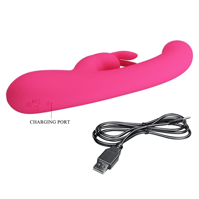 PRETTY LOVE - LAMAR RABBIT VIBRATOR & PINK G-SPOT thumb 7