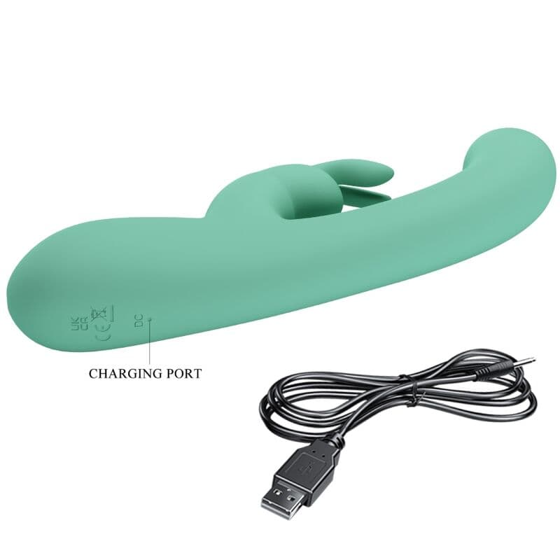 PRETTY LOVE - LAMAR RABBIT VIBRATOR & GREEN G-SPOT thumb 7