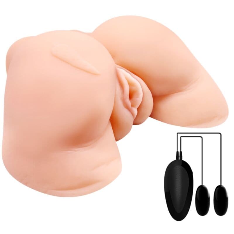 CRAZY BULL - VAGINA AND ANUS WITH REALISTIC MESH WITH VIBRATION thumb 2