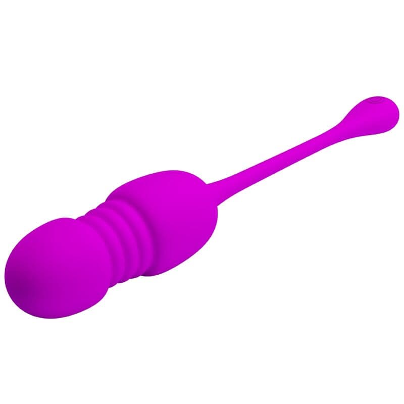 PRETTY LOVE - CALLIE PURPLE RECHARGEABLE VIBRATING EGG thumb 3