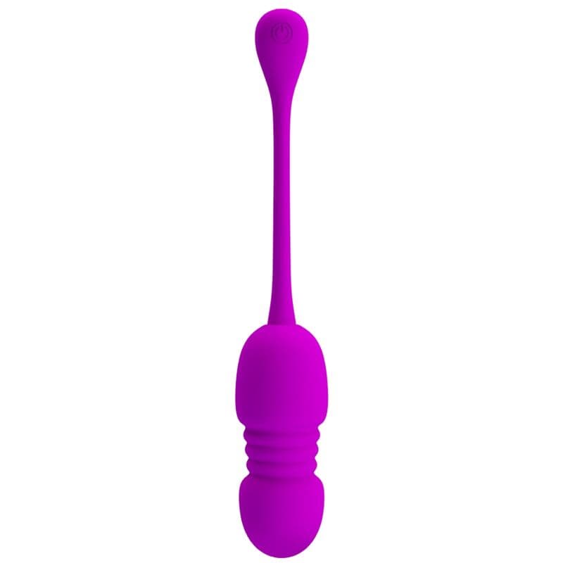 PRETTY LOVE - CALLIE PURPLE RECHARGEABLE VIBRATING EGG thumb 2