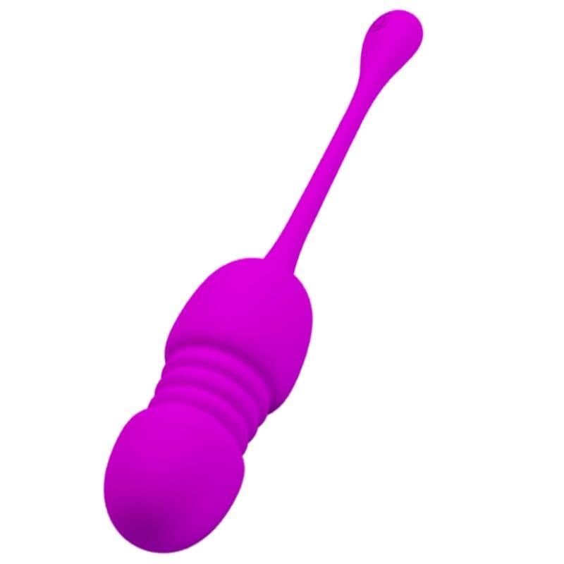 PRETTY LOVE - CALLIE PURPLE RECHARGEABLE VIBRATING EGG thumb 4