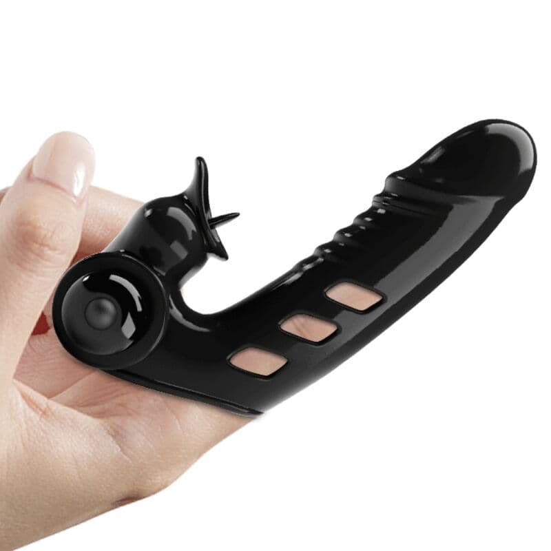 PRETTY LOVE - CORBIN BLACK VIBRATOR FINGER COVER thumb 4