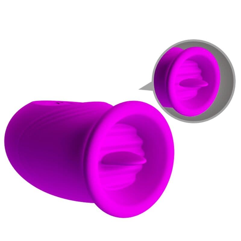 PRETTY LOVE - DAISY DUAL EGG RECHARGEABLE VIBRATOR PURPLE thumb 4