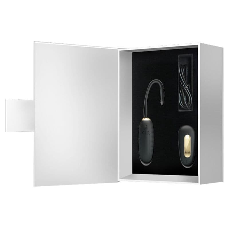 PRETTY LOVE - DOREEN LUXURY RECHARGEABLE VIBRATING EGG BLACK REMOTE CONTROL thumb 11