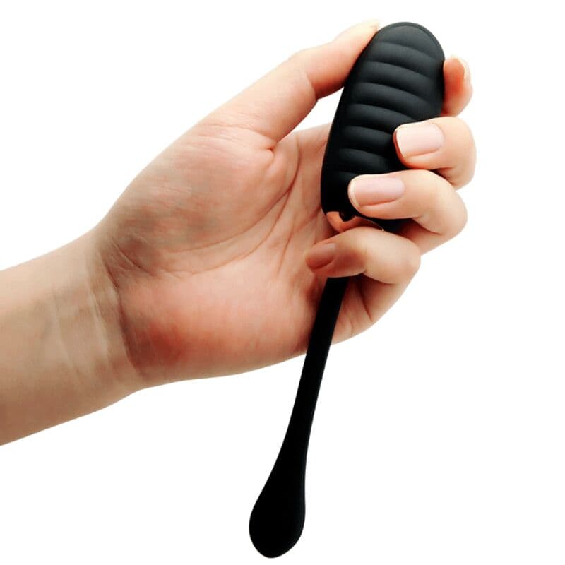 PRETTY LOVE - DOREEN LUXURY RECHARGEABLE VIBRATING EGG BLACK REMOTE CONTROL thumb 6