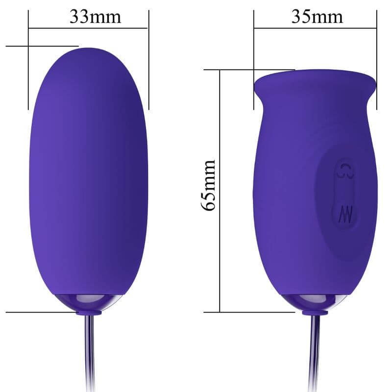 PRETTY LOVE - DAISY YOUTH VIOLET RECHARGEABLE VIBRATOR STIMULATOR thumb 4