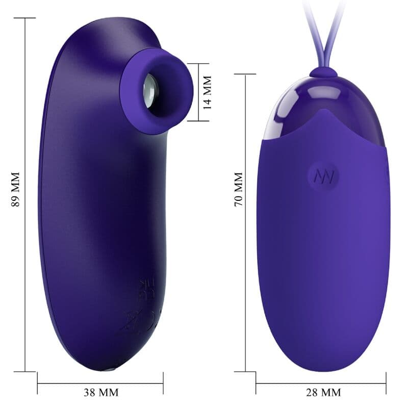 PRETTY LOVE - STIMULATOR AND PORTABLE EGG thumb 4