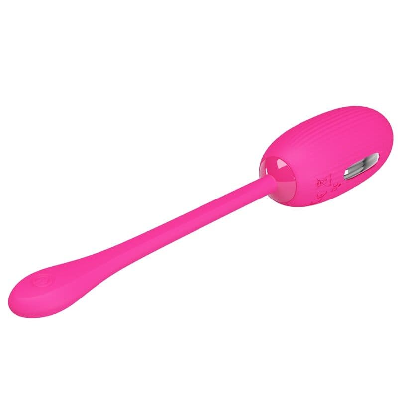 PRETTY LOVE - DOREEN RECHARGEABLE VIBRATING EGG MAGENTA REMOTE CONTROL thumb 3