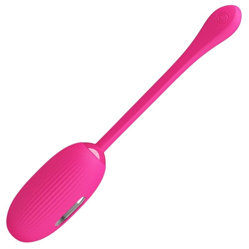 PRETTY LOVE - DOREEN RECHARGEABLE VIBRATING EGG MAGENTA REMOTE CONTROL thumb 2