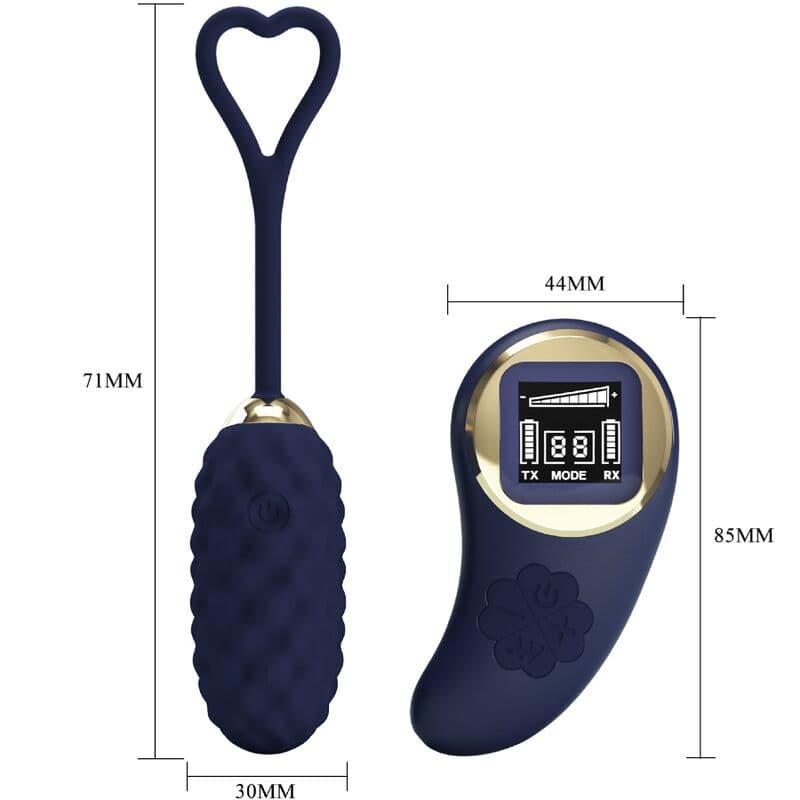 PRETTY LOVE - VIVIAN BLUE REMOTE CONTROL VIBRATING EGG thumb 5