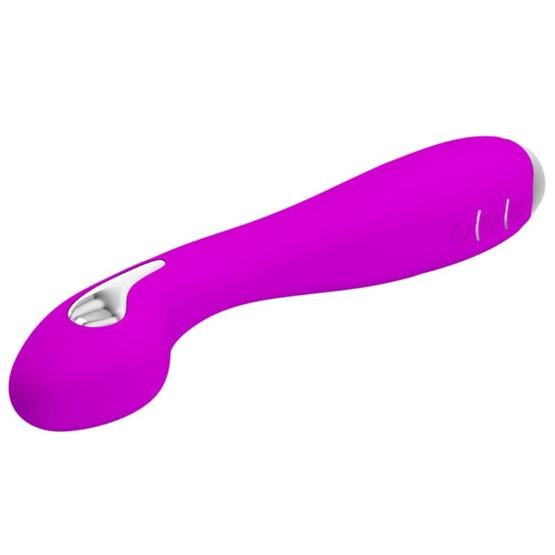 PRETTY LOVE - HECTOR RECHARGEABLE ELECTROSHOCK VIBRATOR WATERPROOF PURPLE thumb 2
