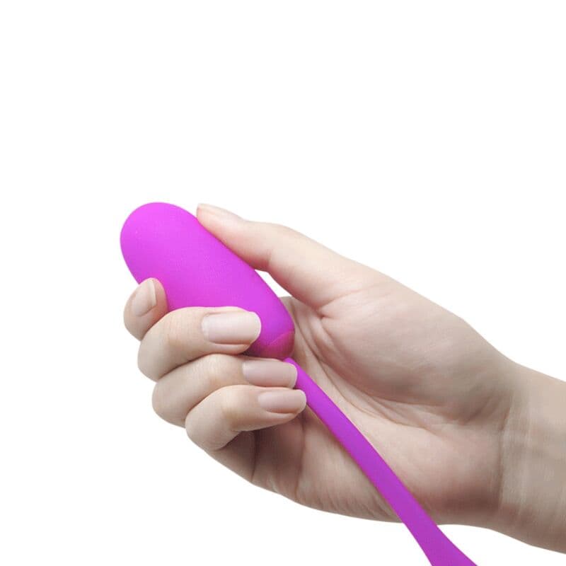 PRETTY LOVE - JULIUS WATERPROOF-RECHARGEABLE VIBRATING EGG PURPLE thumb 6