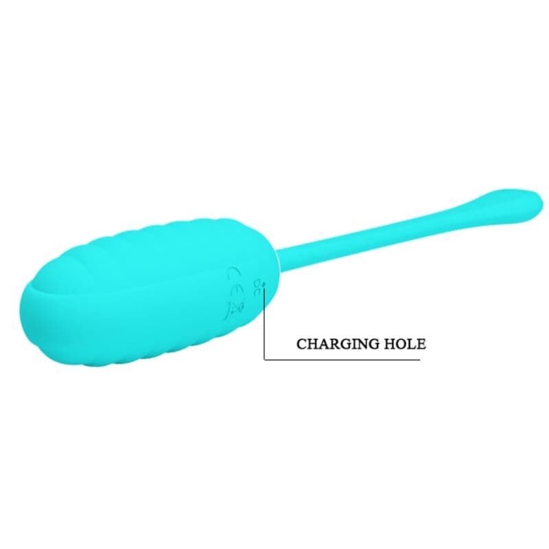 PRETTY LOVE - KIRK RECHARGEABLE VIBRATING EGG LIGHT GREEN thumb 7