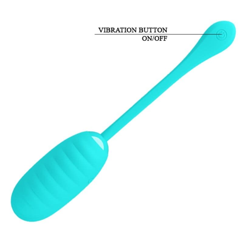 PRETTY LOVE - KIRK RECHARGEABLE VIBRATING EGG LIGHT GREEN thumb 9