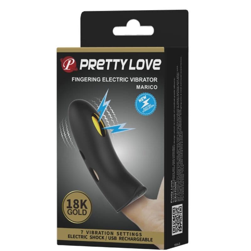 PRETTY LOVE - MARICO BLACK ELECTRO-STIMULATOR FINGER COVER thumb 12