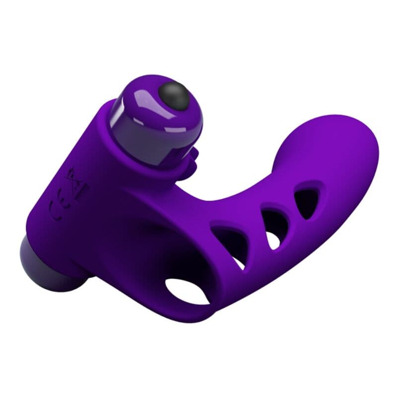 PRETTY LOVE - ORLANDO PURPLE VIBRATOR FINGER COVER thumb 4