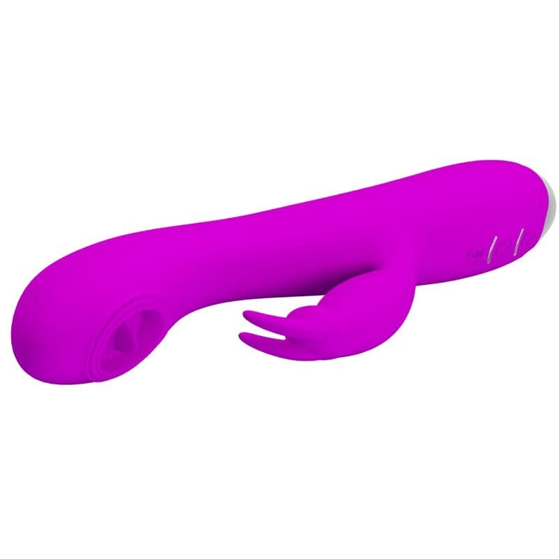PRETTY LOVE - RACHEL RECHARGEABLE VIBRATOR WITH PURPLE SUCTION CUP thumb 2