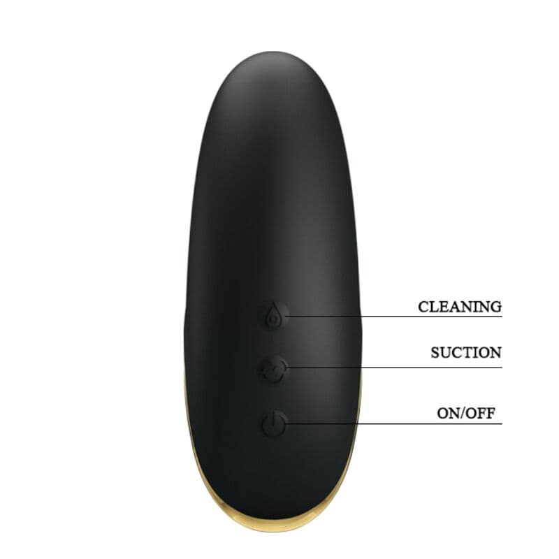 PRETTY LOVE - LUXURY RECHARGEABLE SUCTION MASSAGER BLACK thumb 8