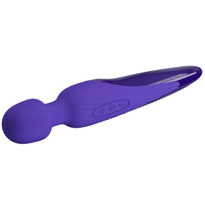 PRETTY LOVE - ANTONY YOUTH WAND VIBRATOR VIOLET HEAT EFFECT thumb 3