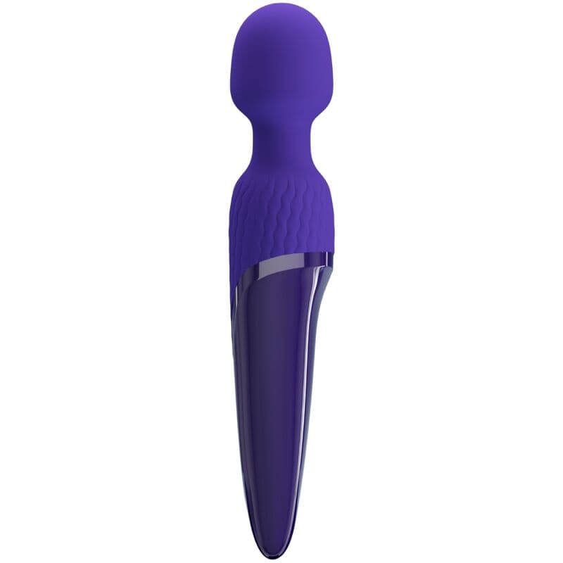 PRETTY LOVE - ANTONY YOUTH WAND VIBRATOR VIOLET HEAT EFFECT thumb 2