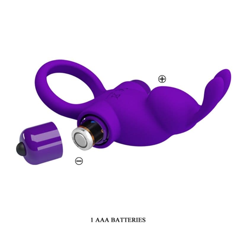 PRETTY LOVE - VIBRATOR RING I RABBIT FOR PURPLE PENIS thumb 7