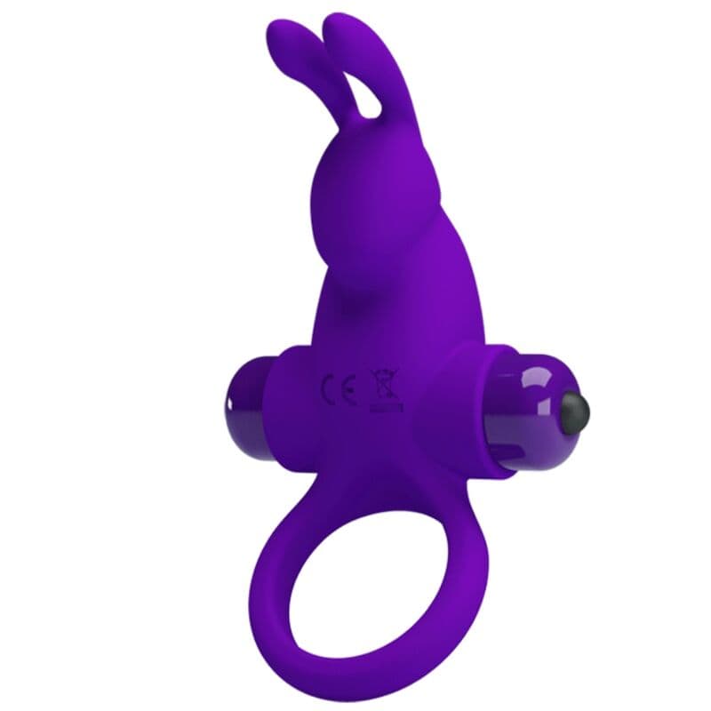 PRETTY LOVE - VIBRATOR RING I RABBIT FOR PURPLE PENIS thumb 2