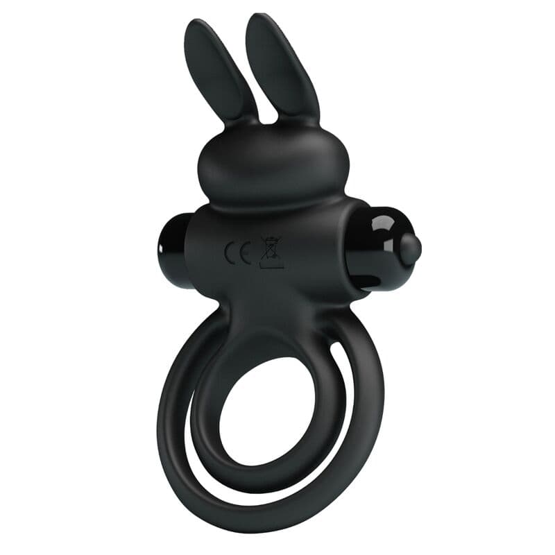 PRETTY LOVE - VIBRATOR III RABBIT RING FOR BLACK PENIS thumb 2