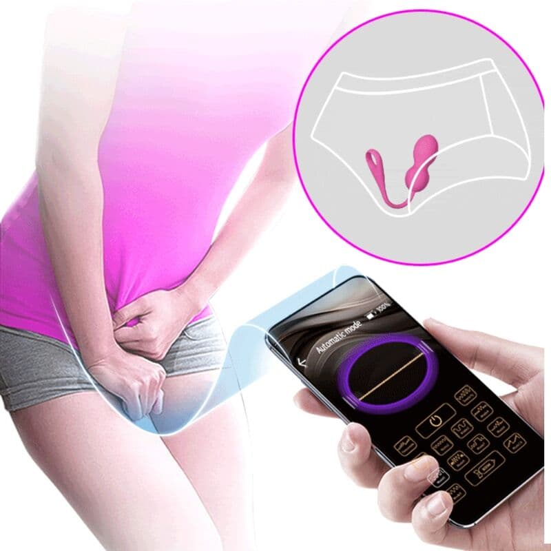 PRETTY LOVE - ELVIRA PINK RECHARGEABLE VIBRATING BALLS thumb 7