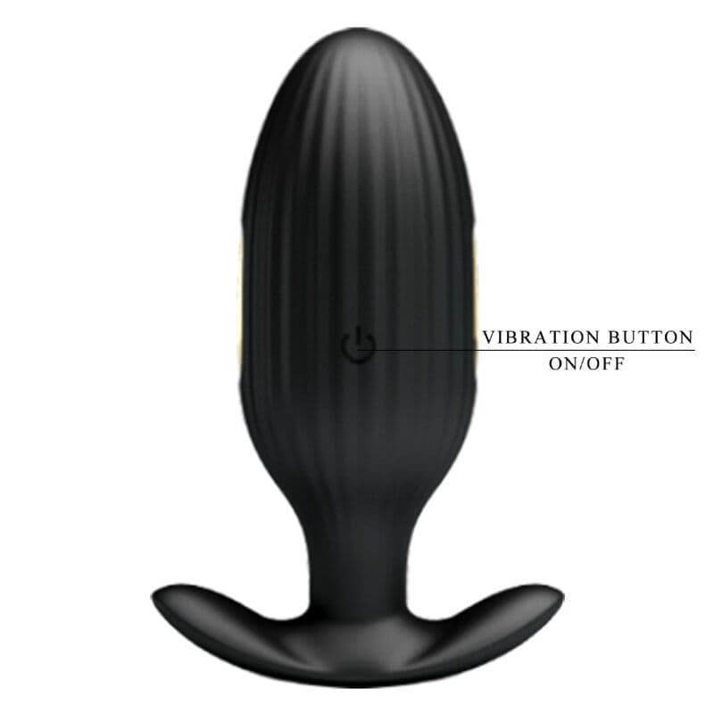 PRETTY LOVE - JEFFERSON APP CONTROLLED ANAL PLUG BLACK thumb 5