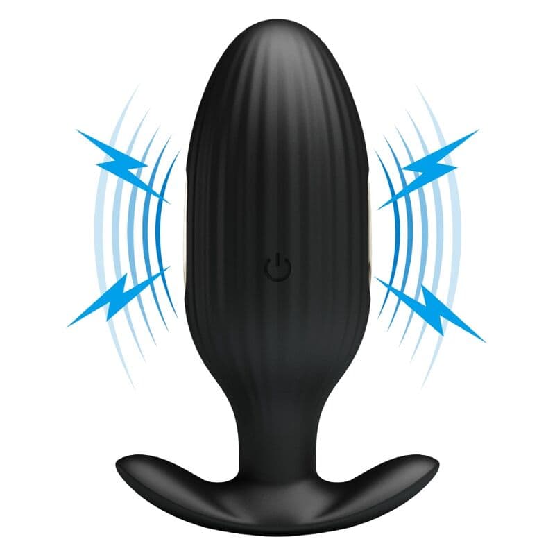 PRETTY LOVE - JEFFERSON APP CONTROLLED ANAL PLUG BLACK thumb 3