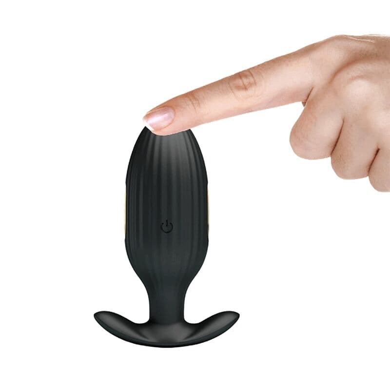 PRETTY LOVE - KELLY PLUG ANAL RECHARGEABLE VIBRATOR BLACK thumb 7