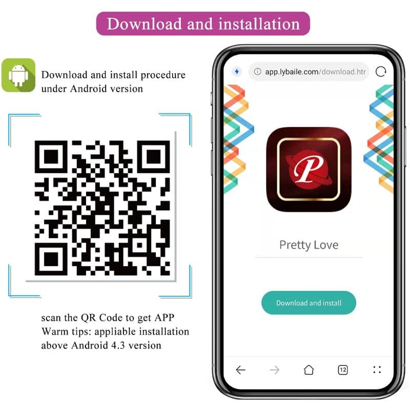 PRETTY LOVE - JEFFERSON APP CONTROLLED ANAL PLUG BLACK thumb 9