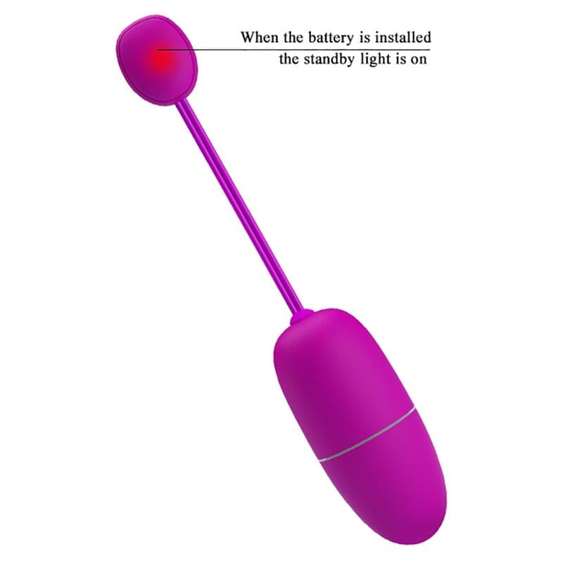 PRETTY LOVE - NYMPH VIBRATING EGG APP CONTROLLED PURPLE thumb 6