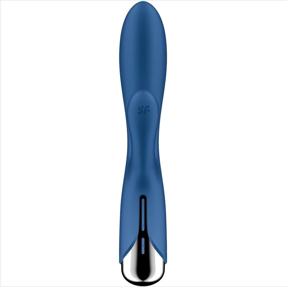 SATISFYER - SPINNING RABBIT 1 CLITORIS AND G-SPOT STIMULATION BLUE thumb 2
