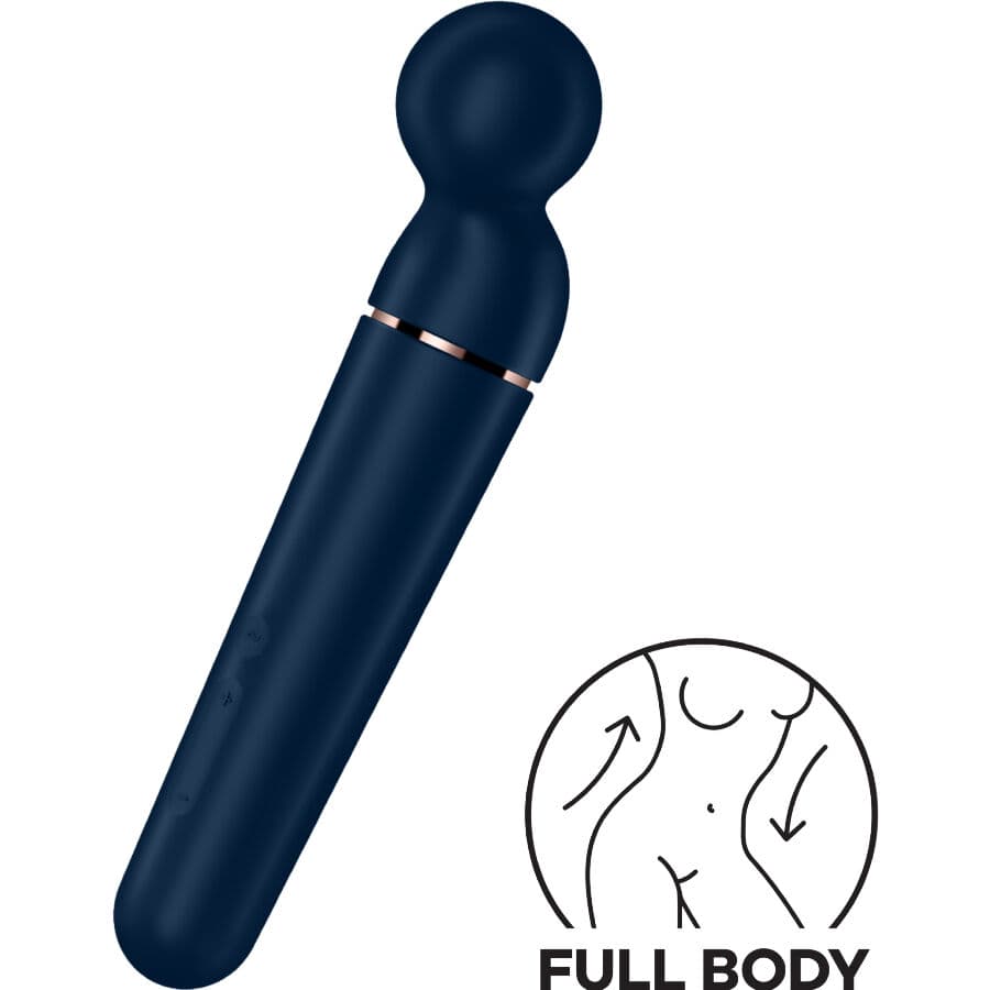 SATISFYER - PLANET WAND-ER VIBRATOR MASSAGER BLUE thumb 5