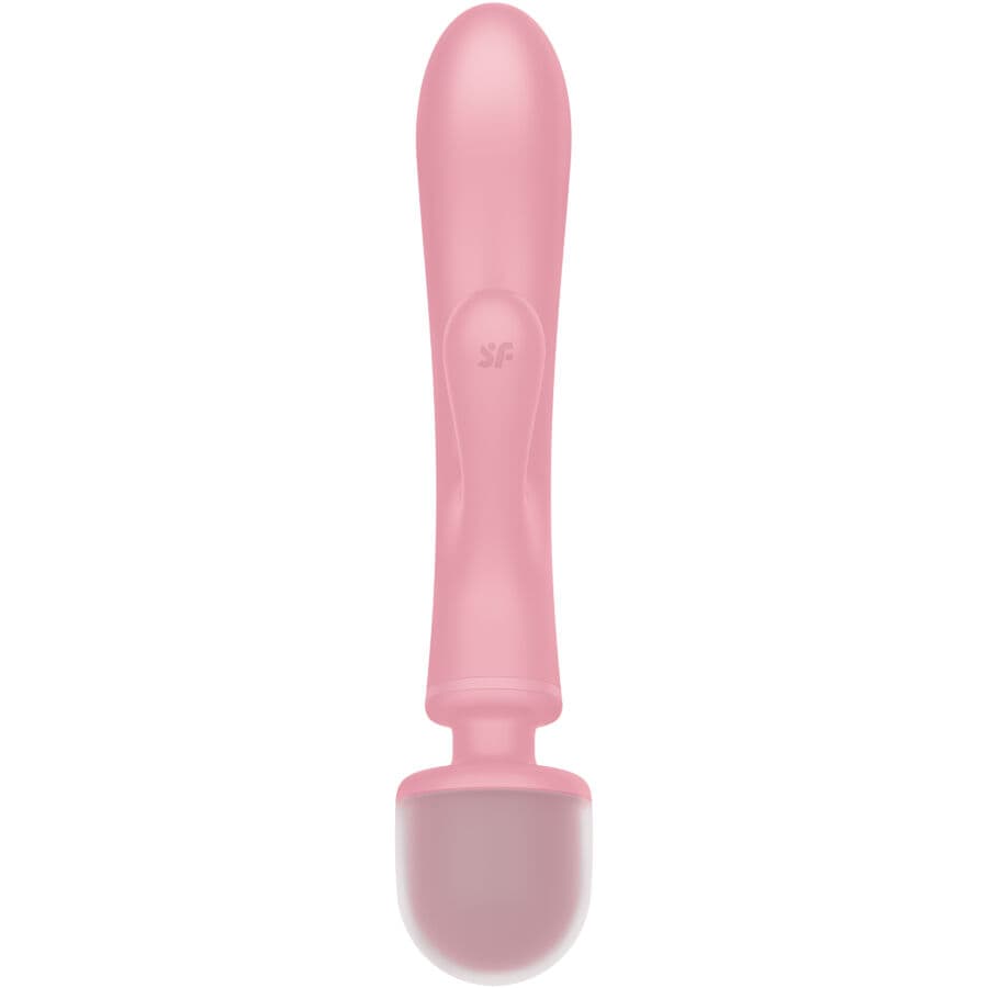 SATISFYER - TRIPLE LOVER RABBIT VIBRATOR MASSAGER PINK thumb 4