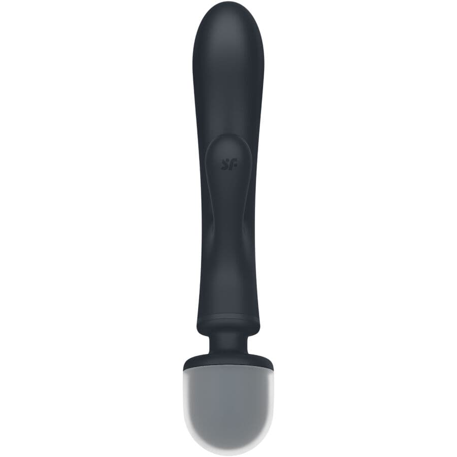 SATISFYER - TRIPLE LOVER RABBIT VIBRATOR MASSAGER GREY thumb 4