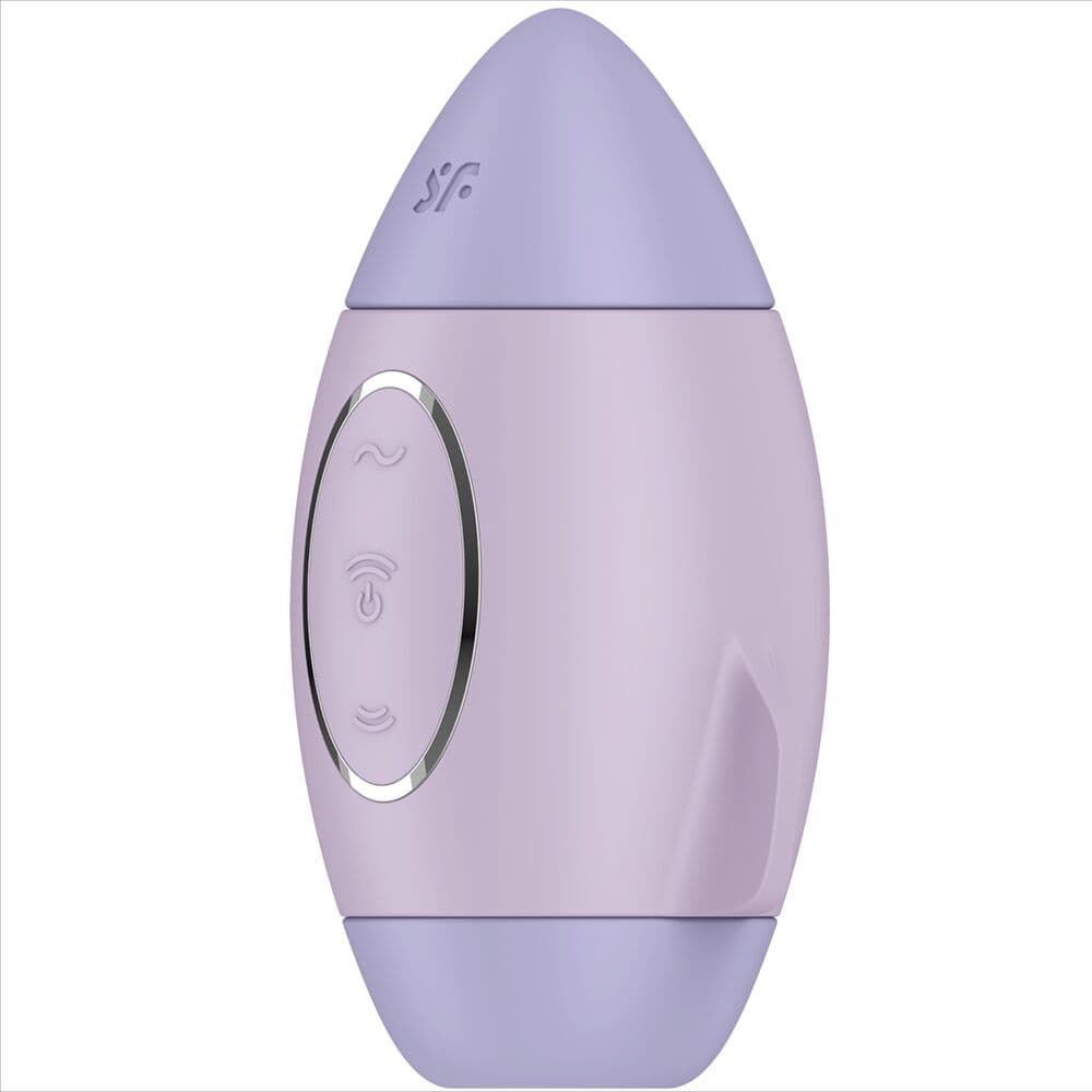 SATISFYER - MISSION CONTROL LILAC SMALL DOUBLE IMPULSE VIBRATOR thumb 2