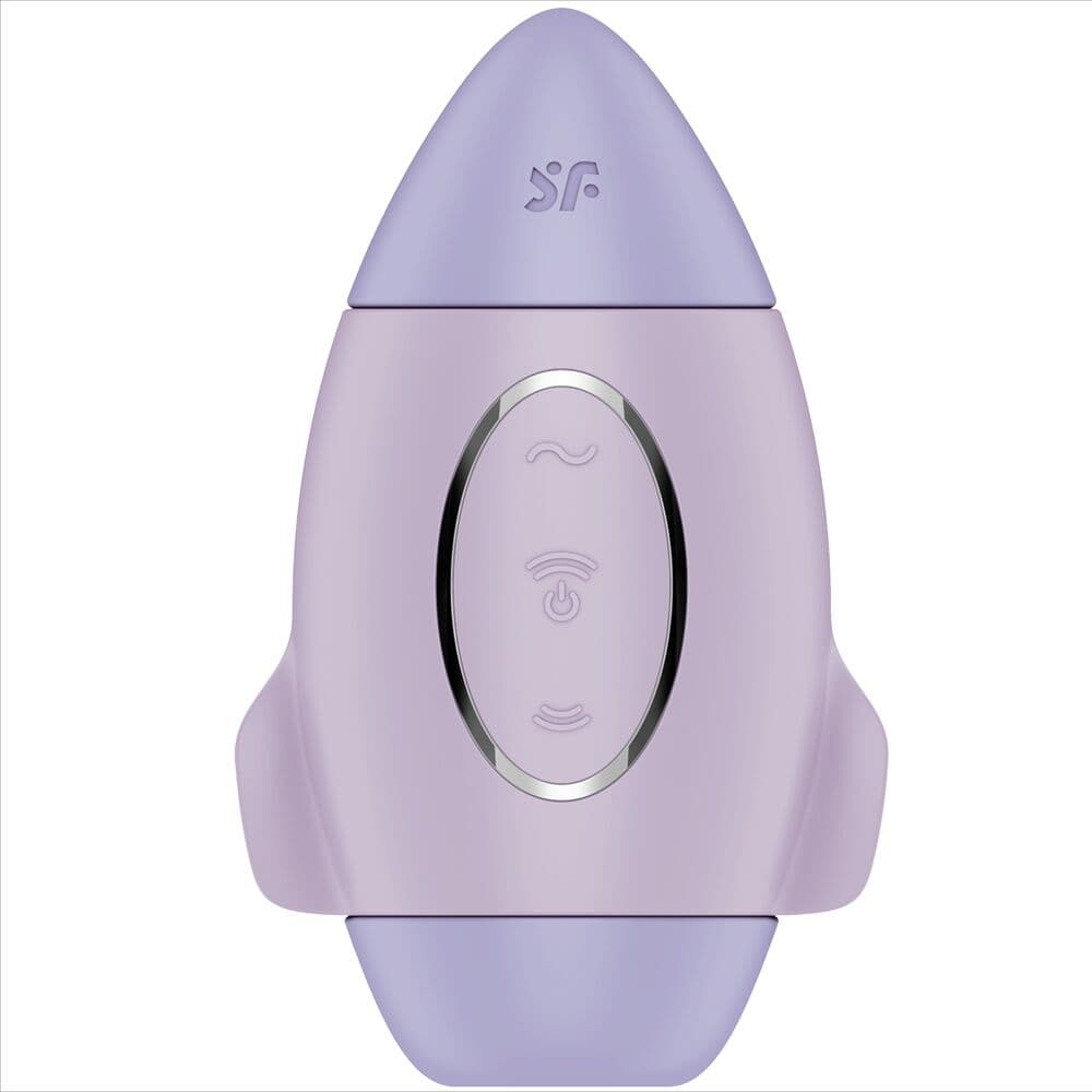 SATISFYER - MISSION CONTROL LILAC SMALL DOUBLE IMPULSE VIBRATOR thumb 1