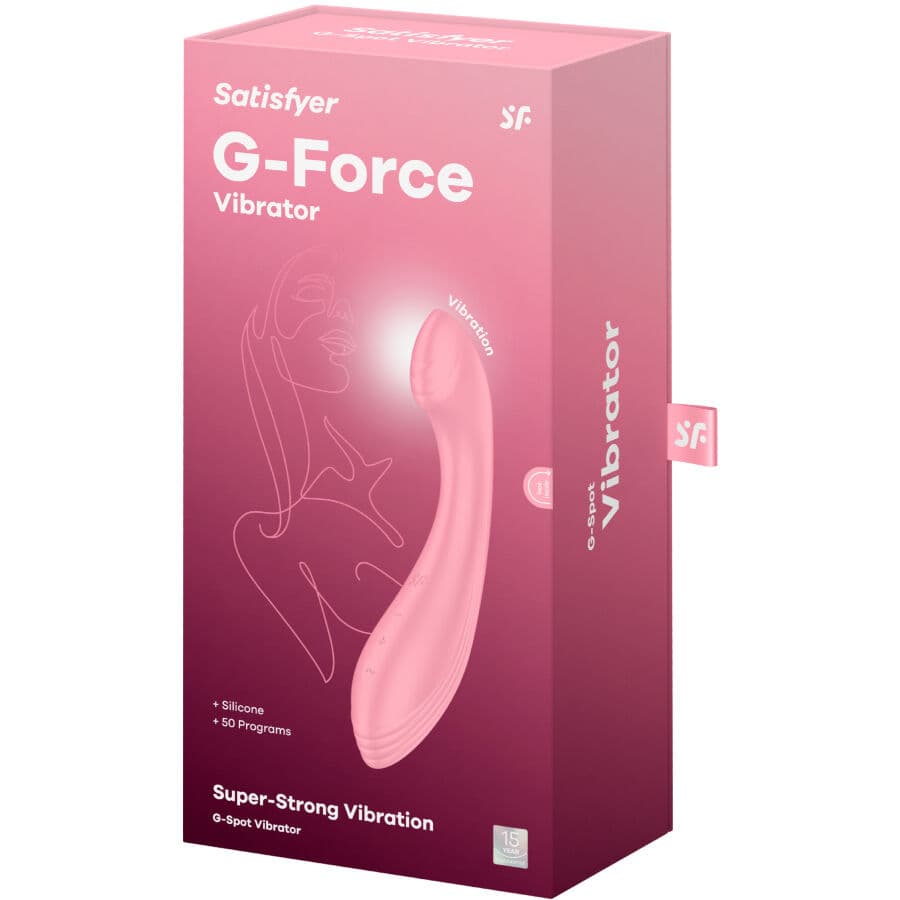 SATISFYER - G-FORCE VIBRATOR G-SPOT STIMULATOR PINK thumb 6
